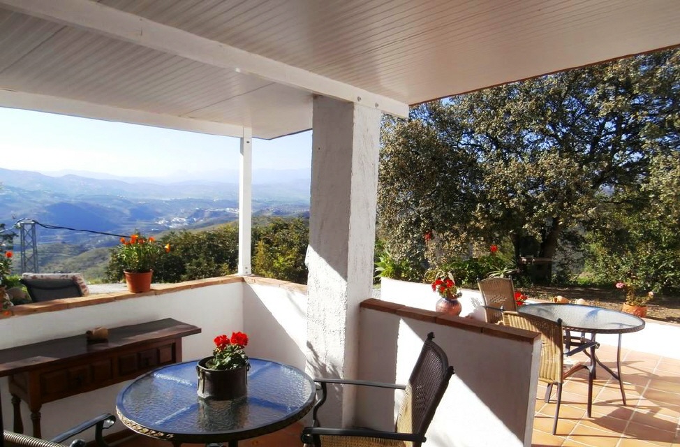 Casa Isidora - überdachte Terrasse