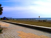 Strand und Promenade vorm Laguna Beach, Torrox-Costa